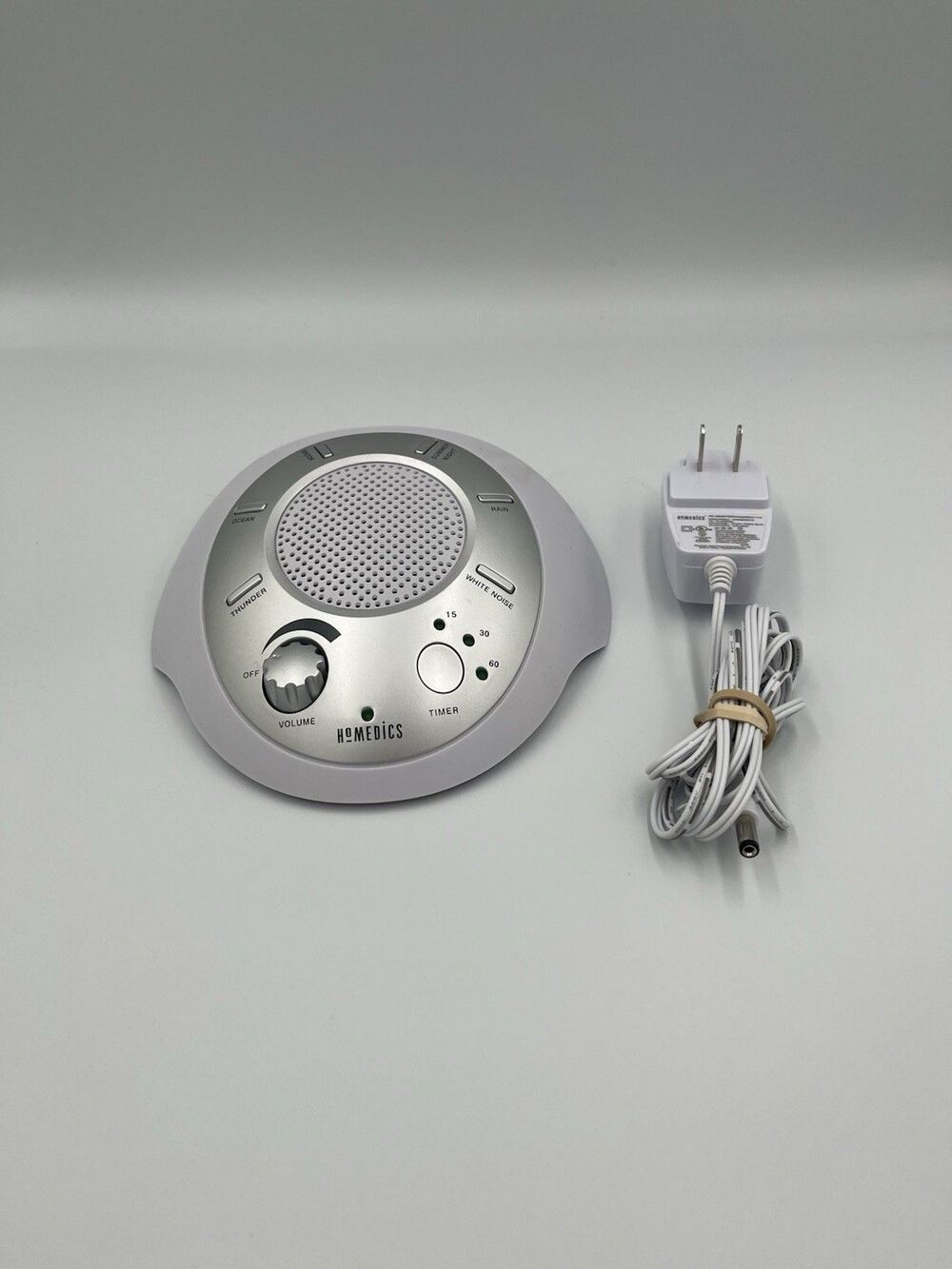 HoMedics SS-2000A Sound Spa White Noise 6 Nature Sounds Sleep Relaxation Machine